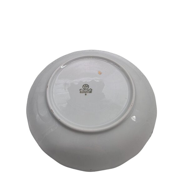 Wałbrzych Poland Fine China Gold Trim Saucer Plates Set Of 8 - Picture 3 of 5